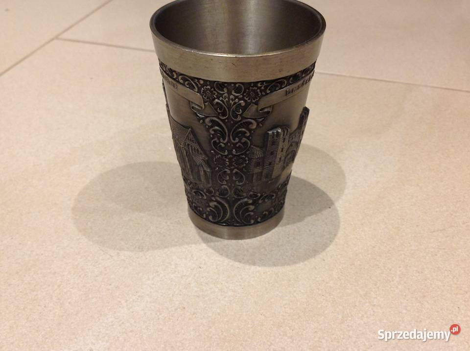 Stary Kielich Cynowy Sygnowany Nowa Sól