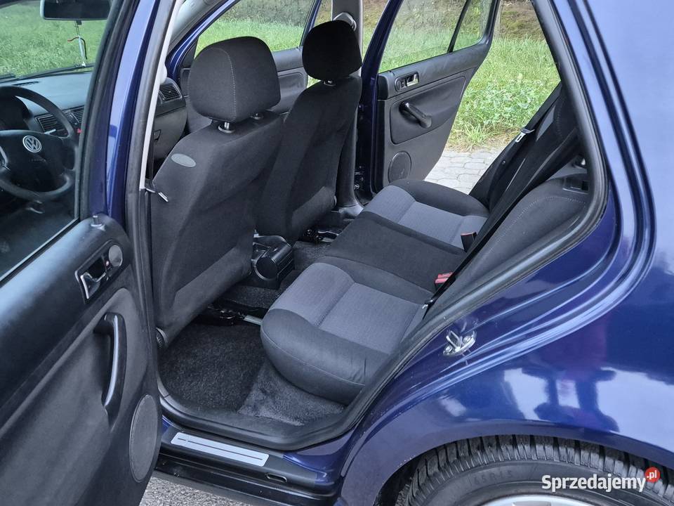 VW GOLF IV 14B ZAREJESTROWANY KLIMA ELEKTRYKA welurowa tapicerka Końskie