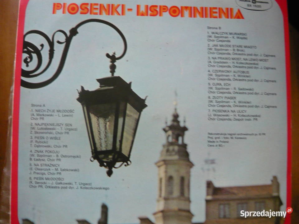 Piosenki wspomnienia śląskie