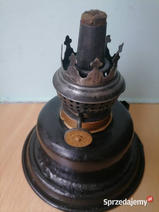 Stara lampa naftowa wkład PKP Kraków