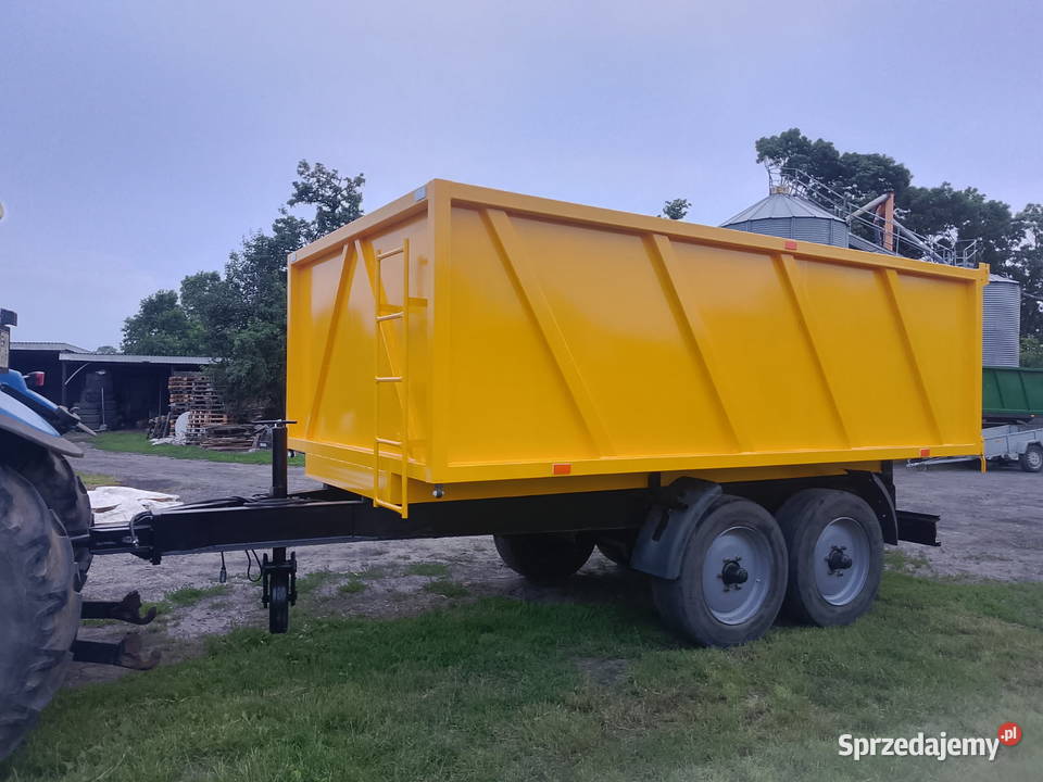 Przyczepa wywrotka tandem łódzkie Wieluń