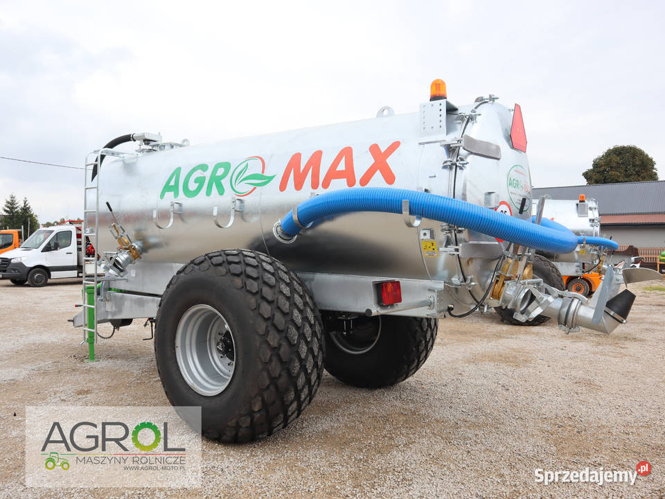 Wóz asenizacyjny Beczkowóz Beczka Agro 10 000 L mazowieckie Mława