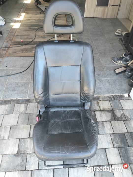 Fotel skórzany kierowcy Pajero 3 sprzedam