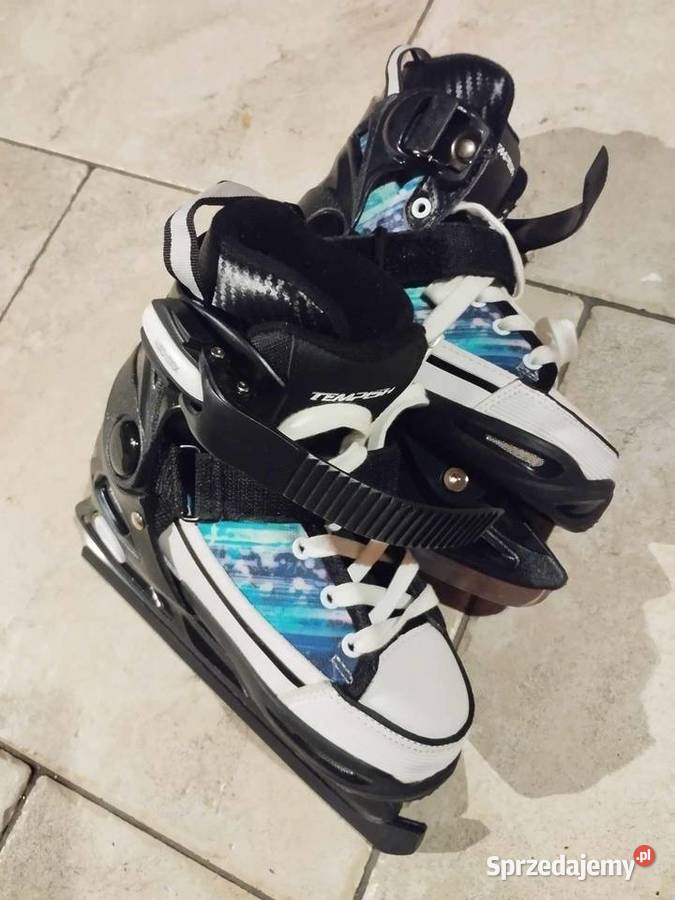 Łyżwy Tempish dziecięce regulowane 2932 Brodnica sprzedam