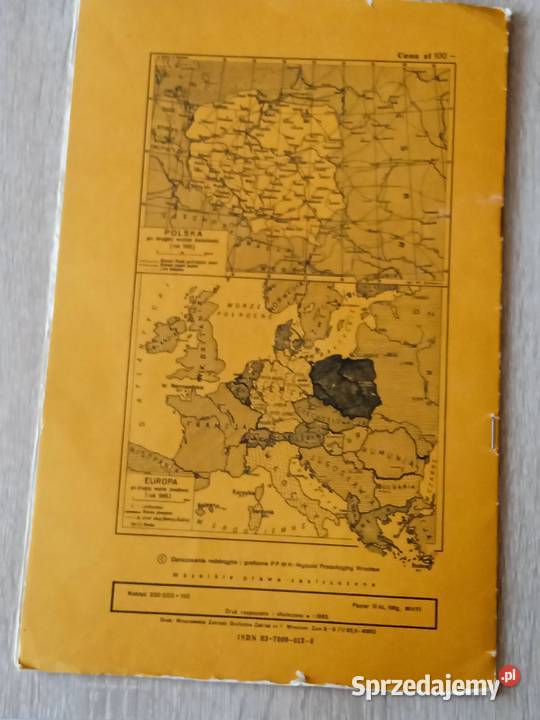 Mały atlas historyczny Nanke Piotrowicz Szczecin sprzedam