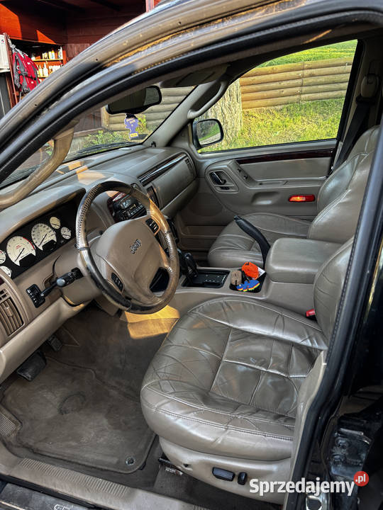 JEEP Grand Cherokee II 2002 SUPER OKAZJA Grand Cherokee warmińsko-mazurskie Wilkasy