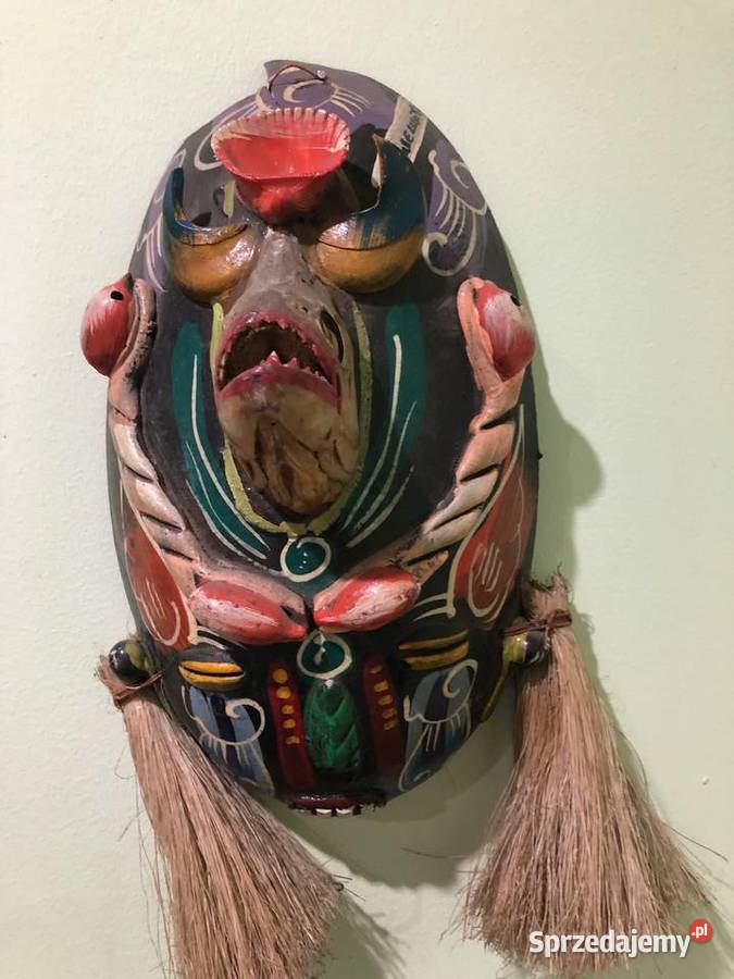 Maska etniczna plemienna Afryka Azja Bali Kraków