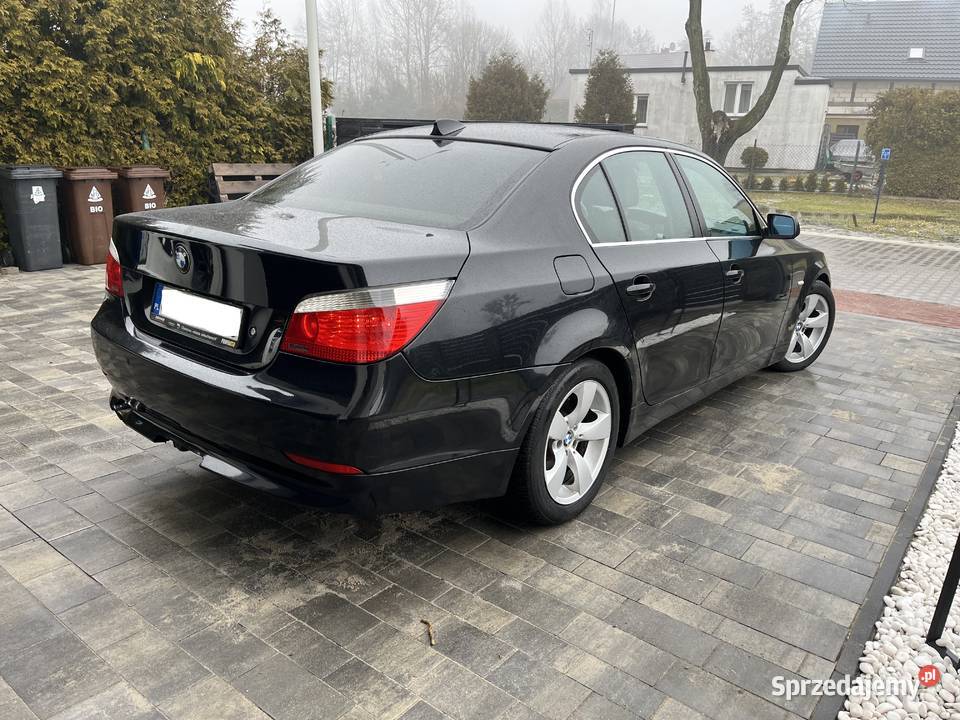 BMW E60 Czarna Sedan Zadbana kujawsko-pomorskie Toruń