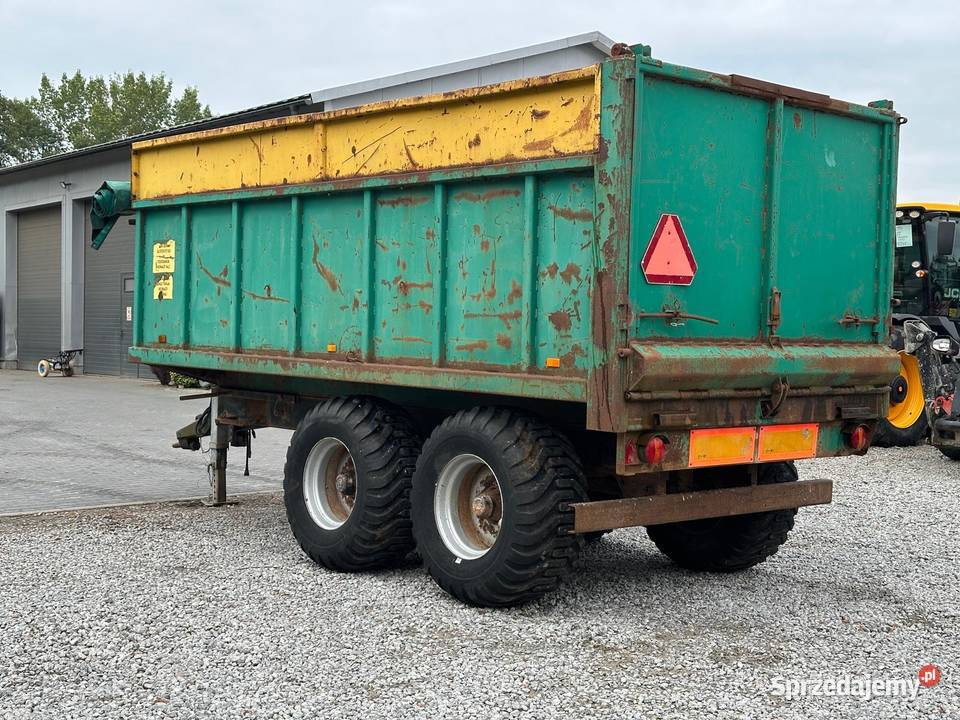 Przyczepa skorupa tandem wywrotka Rolnicza 15t wywrotki Zambrów