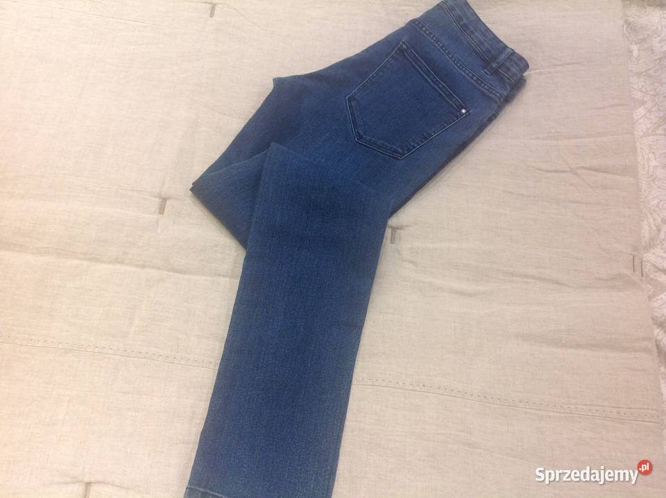 Spodnie Jeans Damskie ESMARA r M Wysoki Stan Spodnie lubuskie Nowa Sól sprzedam