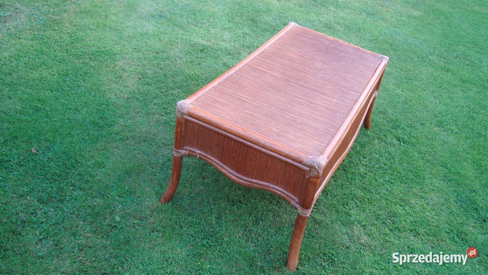 Stolik ratanowy prostokątny Warszawa