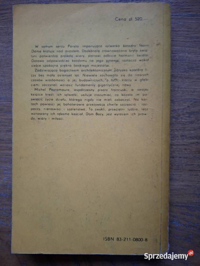 Wiosna kamieni Michel Peyramaure Kraków