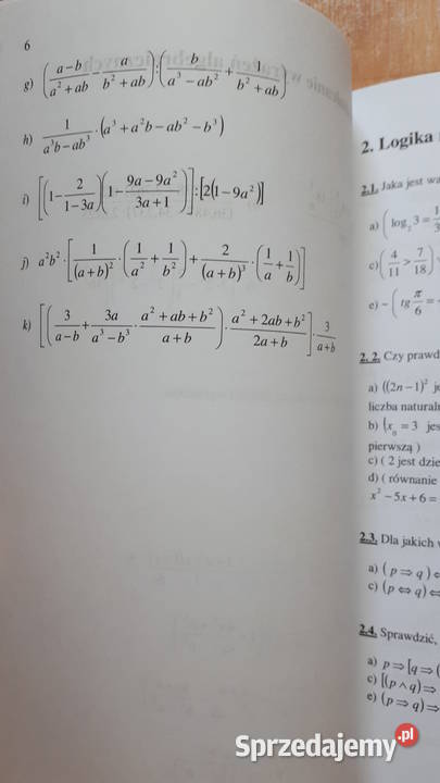 Matematyka Zajęcia wyrównawcze Zbiór zadań miękka Rybnik