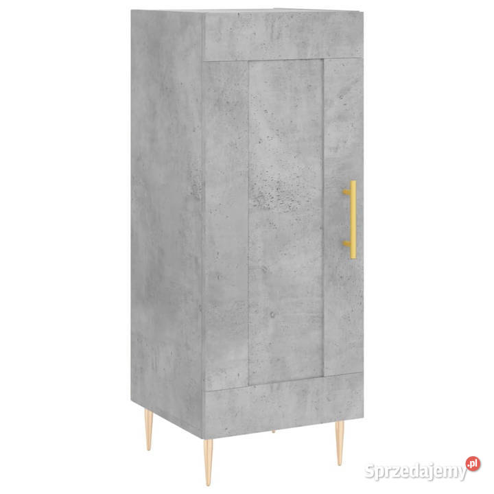 Szafka szarość betonu 345x34x90 materiał Warszawa