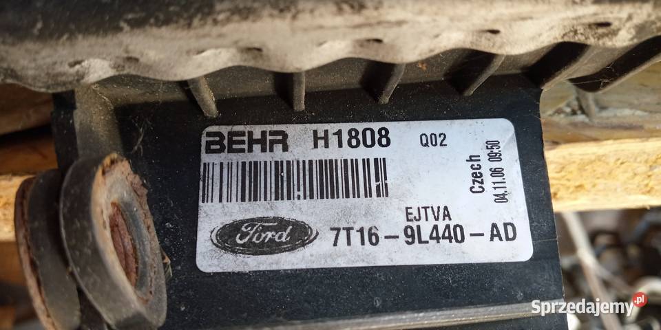 Chłodnica intercooler Ford Transit Connect Krzeszowice