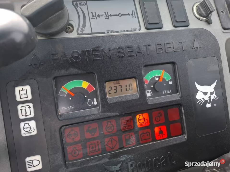 minikoparka 2014 Bobcat E26 Warszawa