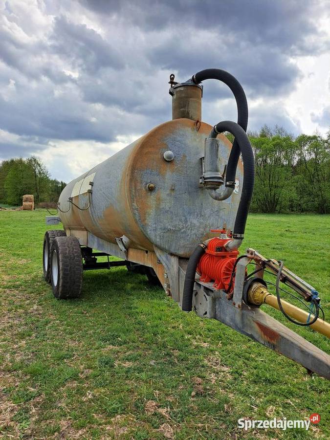 Wóz asenizacyjny beczka 8000l Pichon Warta