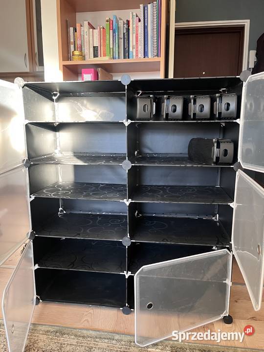 Szafa modułowa na buty czarna 90x80x30 dolnośląskie Wrocław
