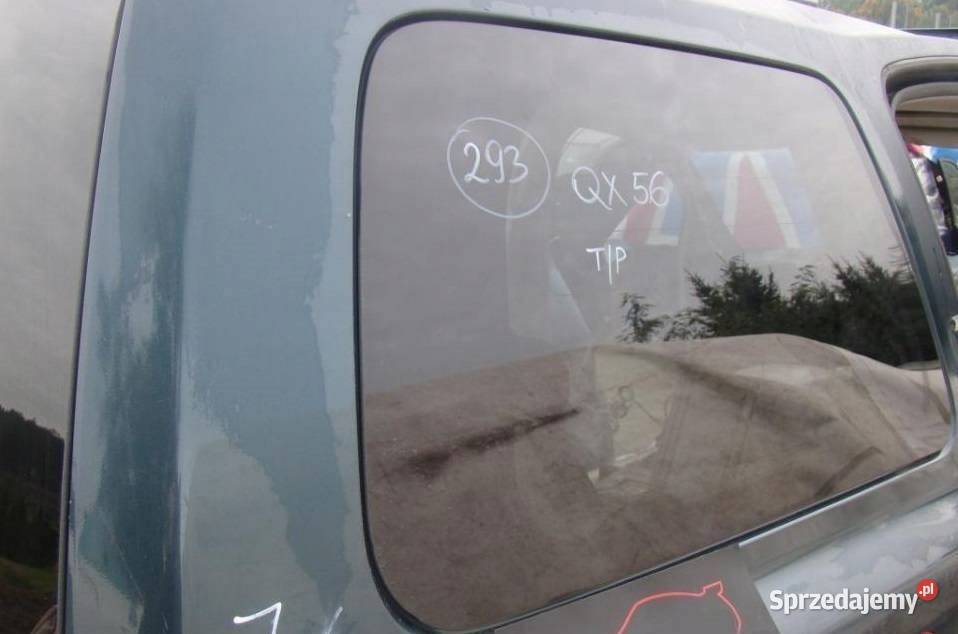 SZYBA KAROSERYJNA UCHYLNA LEWY TYŁ INFINITI QX56 wielkopolskie Nowy Tomyśl