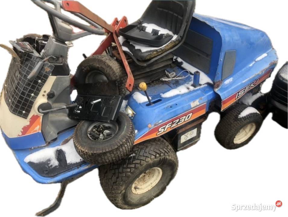 Iseki sf 230 most koła głowica orbitrol blok wał