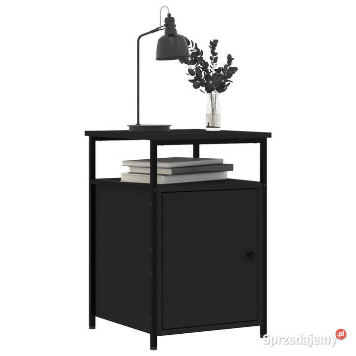 Szafki nocne 2 czarne 40x42x60 WM826034 Warszawa sprzedam