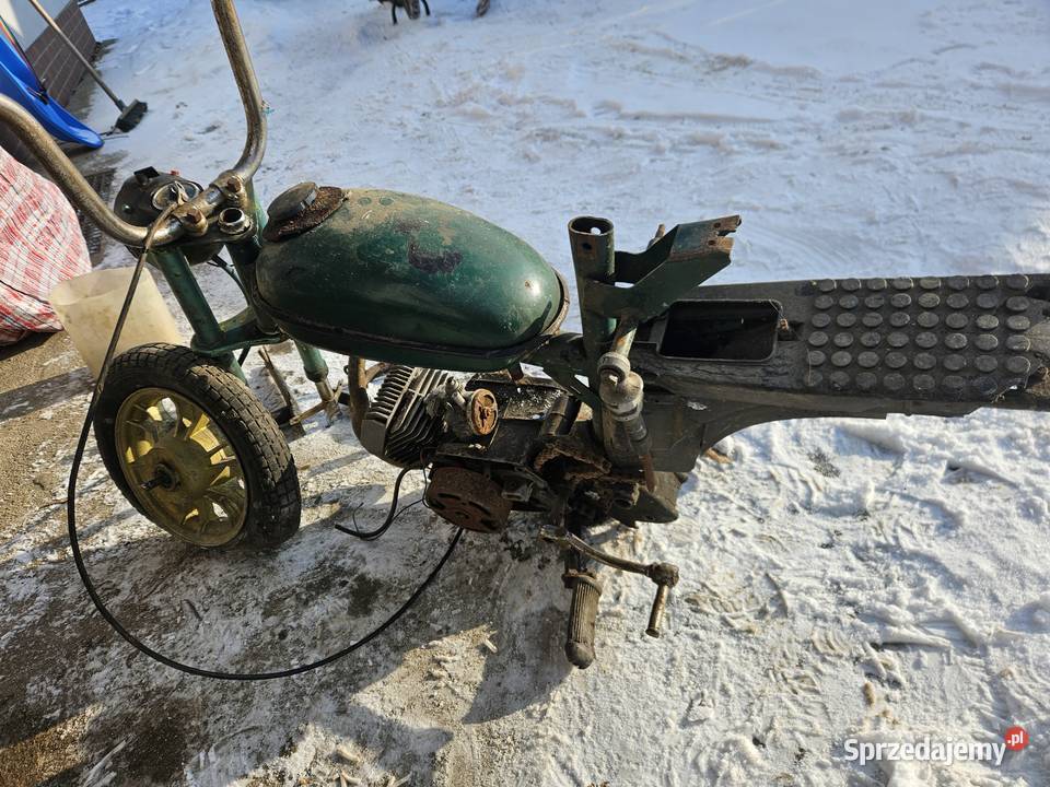 Motorynka rama silnik 50cm3 Romet Pielgrzymka sprzedam