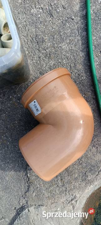 Kolano kanalizacyjne zewnętrzne 160mm 90 stopni Pomiechówek