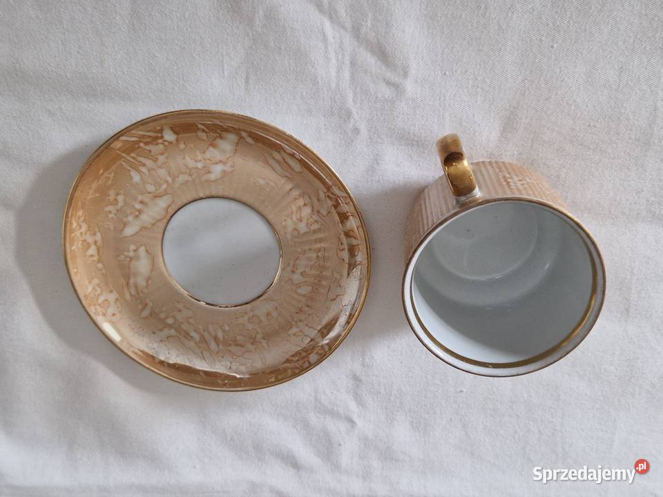 Duo do kawy filiżankaspodek Chodzież Roman Warszawa