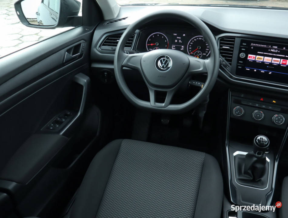 VW TRoc 10 TSI asystent pasa ruchu Łódź