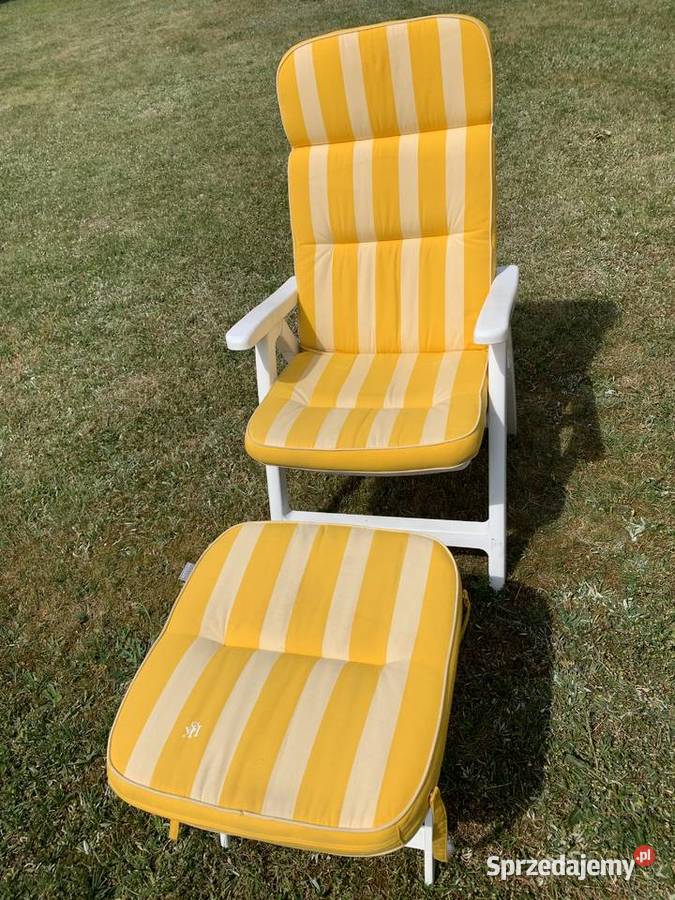 Materacyki Kettler na leżaki i podnóżek poduszki mazowieckie Garwolin