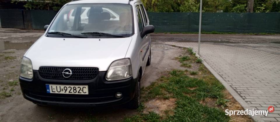 OPEL AGILA 10 LPG manualna Agila lubelskie Chełm