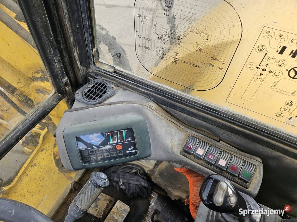 Koparka kołowa Komatsu PW 110 PŁUG PODPORY 12 Koła Rzeszów