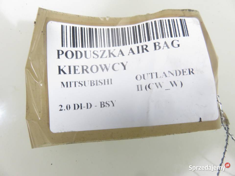 PODUSZKA KIEROWCY MITSUBISHI OUTLANDER II CWW osobowe Poduszki powietrzne