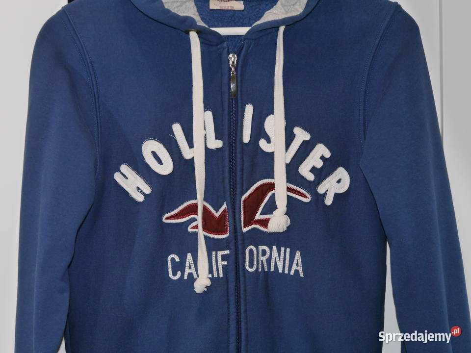 Hollister świetna bluza nowa 36 S Inny materiał Wrocław sprzedam