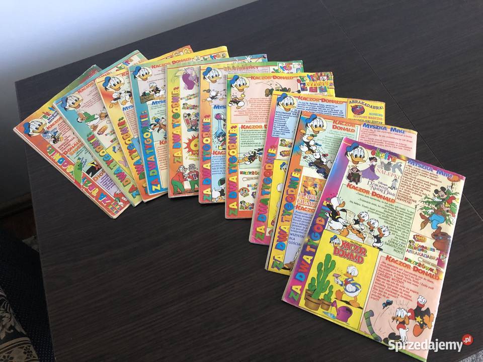 10 numerów kaczora donalda z lat 9596 Krosno