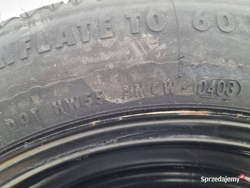 KOŁO DOJAZDOWE ZAPASOWE Rover 25 45 12580 R15