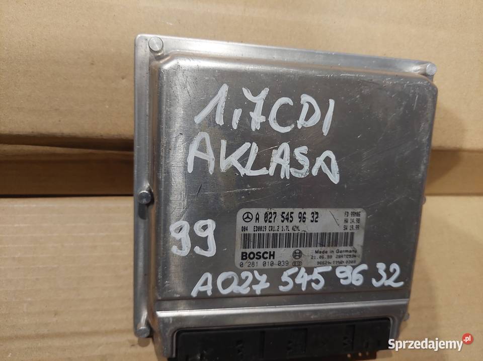 MERCEDES A KLASA 17 CDI komputer sterownik świętokrzyskie Kielce