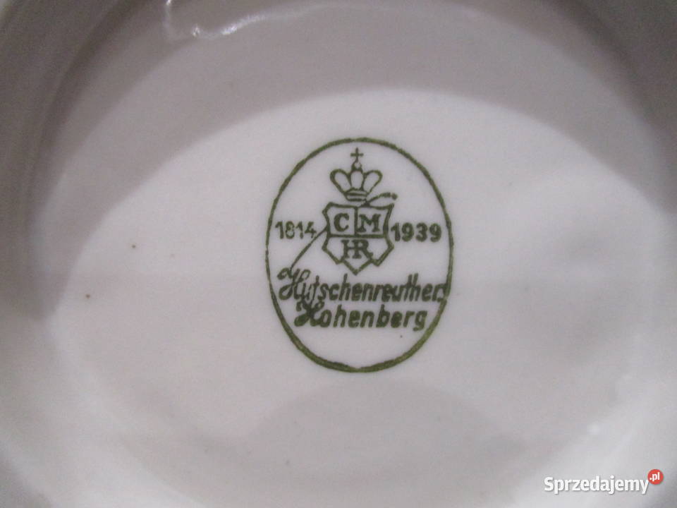 Porcelanowe Naczynie Apteczne Hohenberg mazowieckie Nieporęt