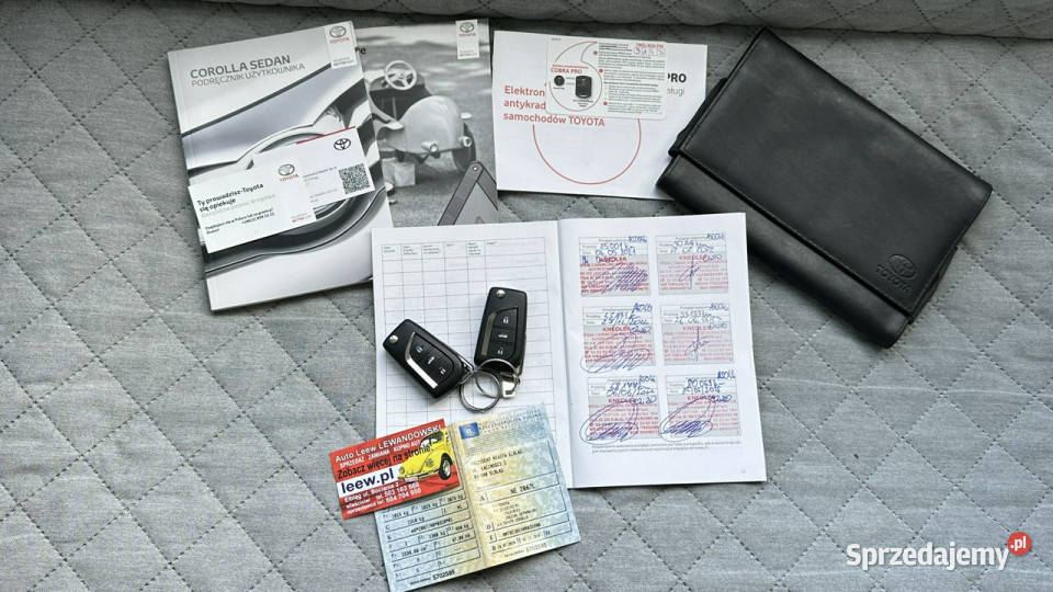 Toyota Corolla Benzyna Salon Polska czujnik zmierzchu Elbląg