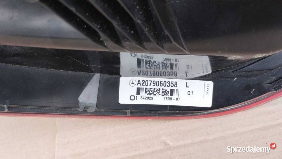 Lampa Tył Lewa Full Led Mercedes W207 C207 dolnośląskie