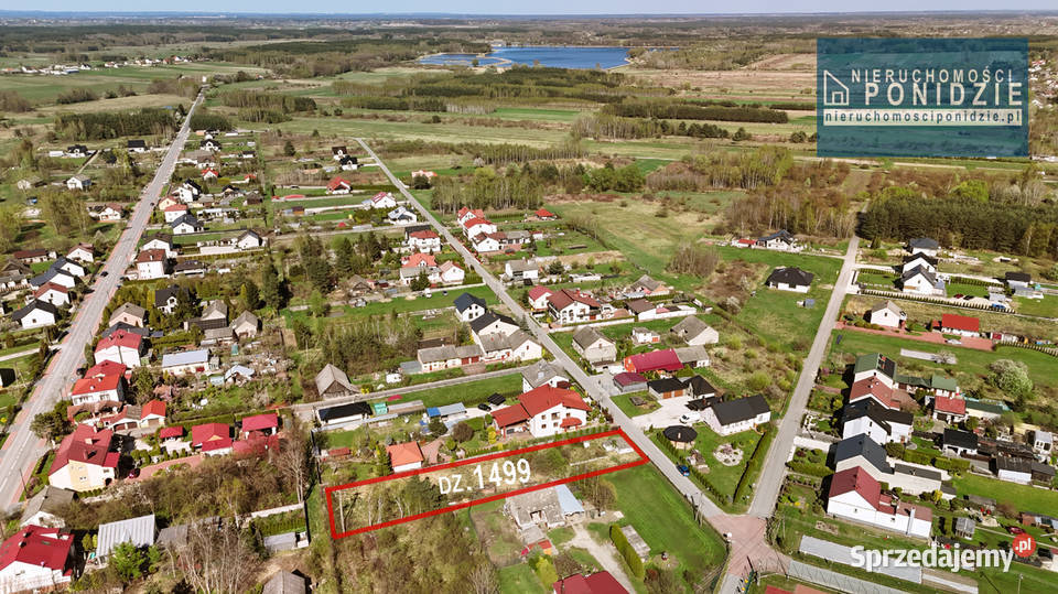 Działka budowlana 1300 m2 Oleśnica 1300m2 świętokrzyskie Busko-Zdrój