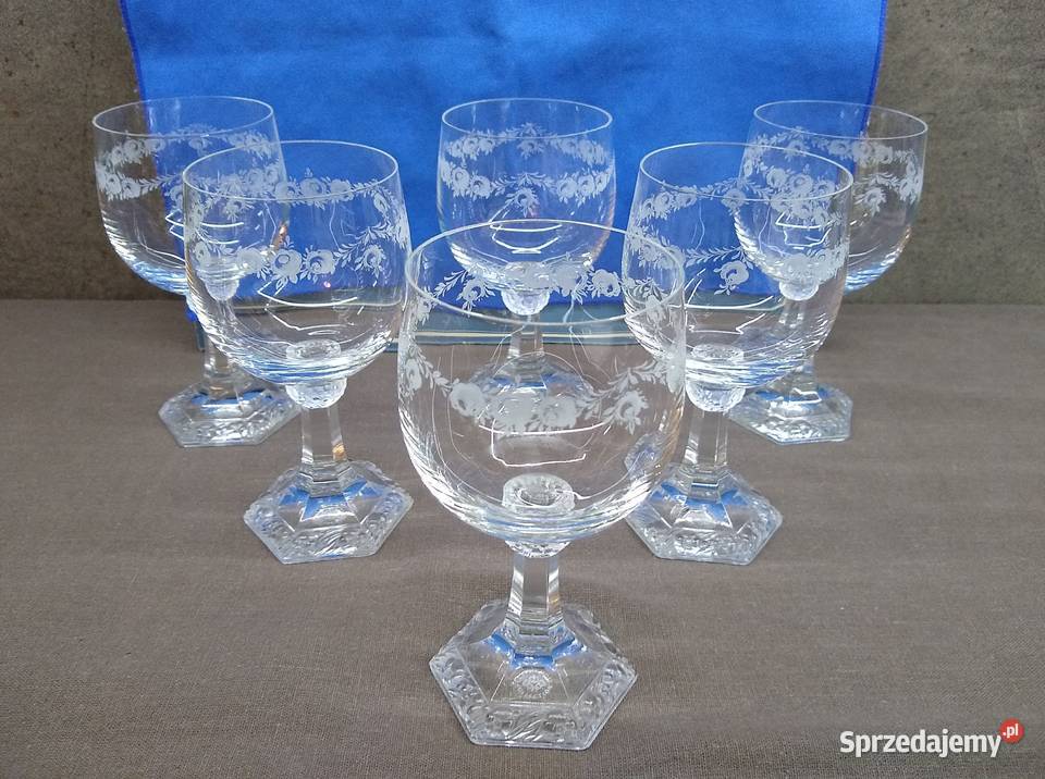 Kieliszki wino Rosenthal Maria Kryształowa 6 Kalisz