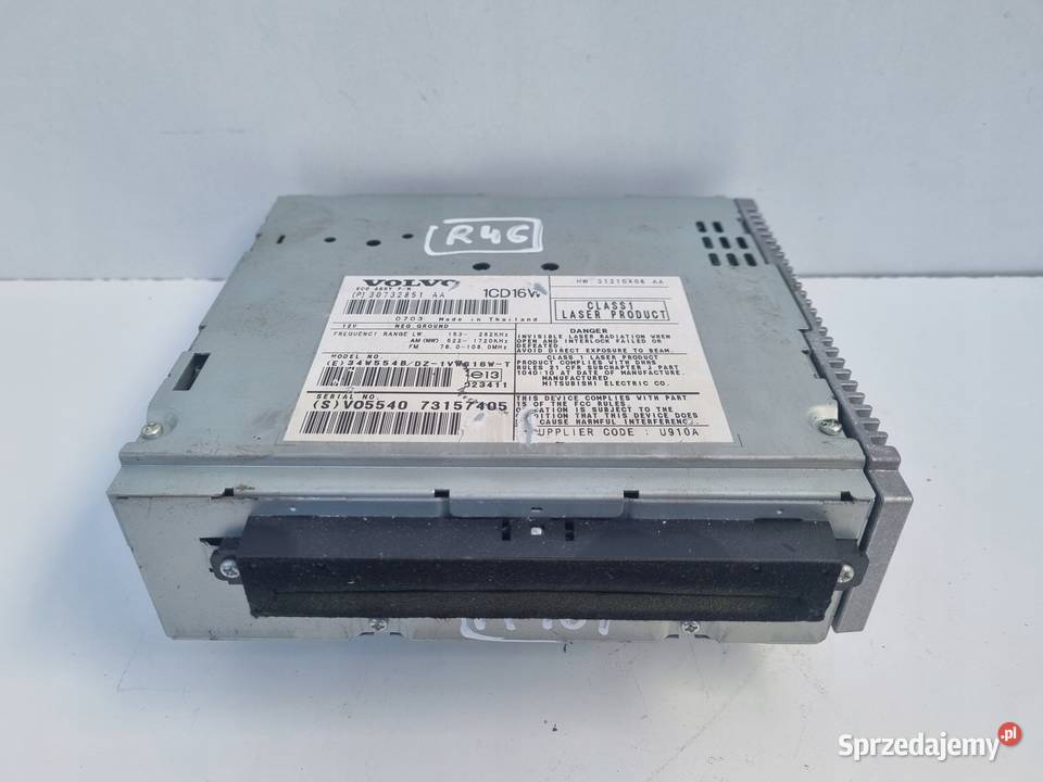Volvo S40 II V50 RADIO CD radioodtwarzacz Sprzęt audio fabryczny Janów