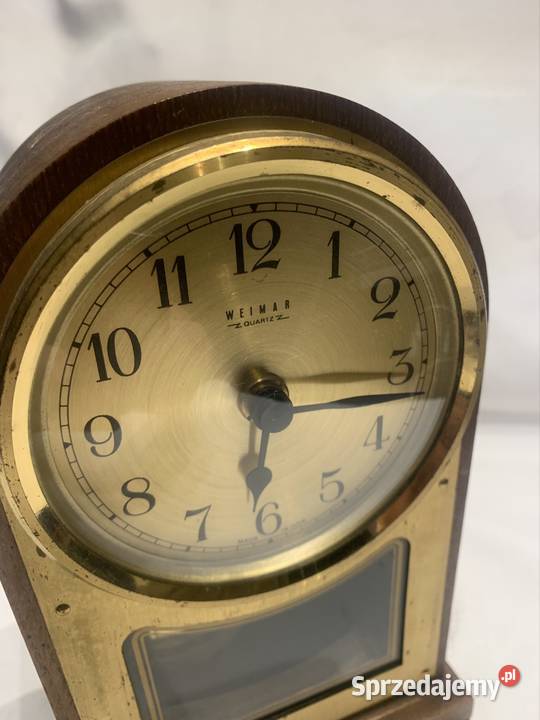 Zegar kominkowy WEIMAR Quartz Antyki Kalisz