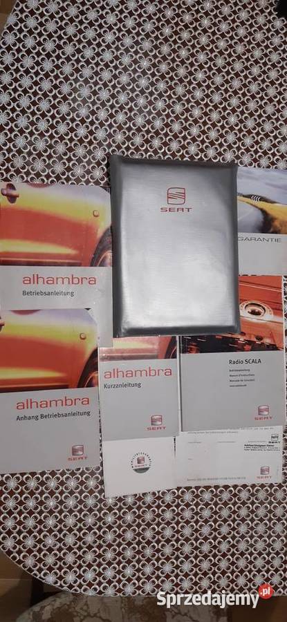 Instrukcja Seat Alhambra 12455km Puławy