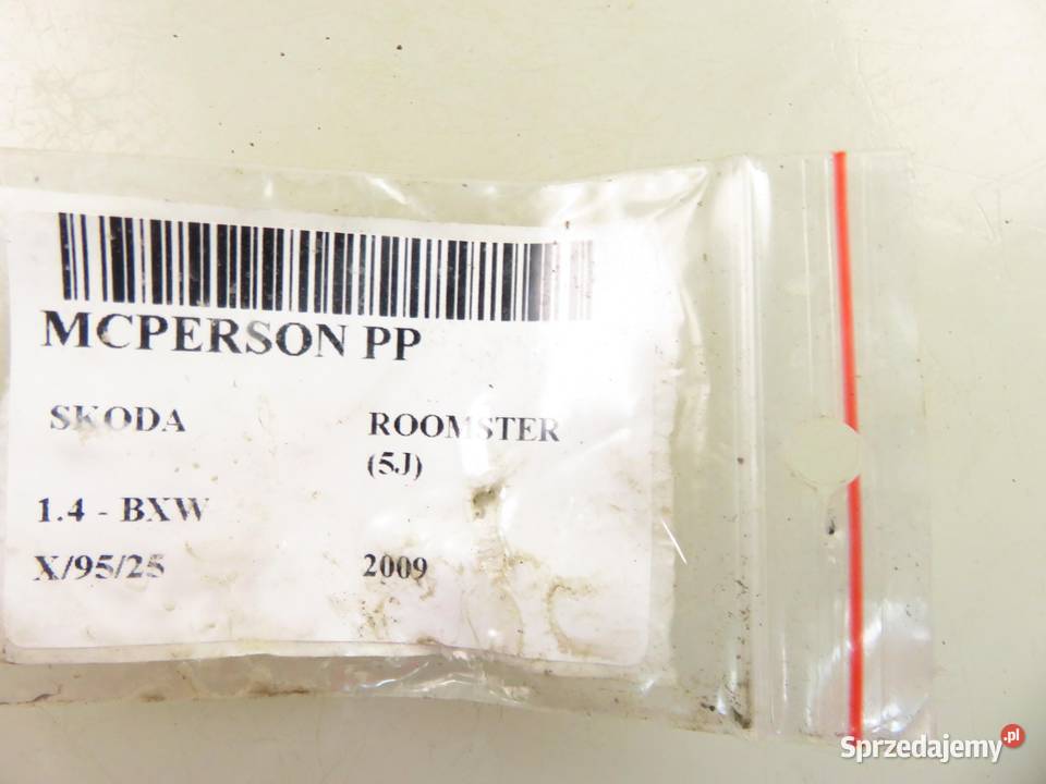 MCPERSON PRAWY PRZEDNI SKODA ROOMSTER 14 sprzedam