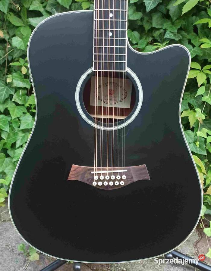 Nowa gitara elektro akustyczna 12strunowa Vangoa Gitary i akcesoria łódzkie Tuszyn