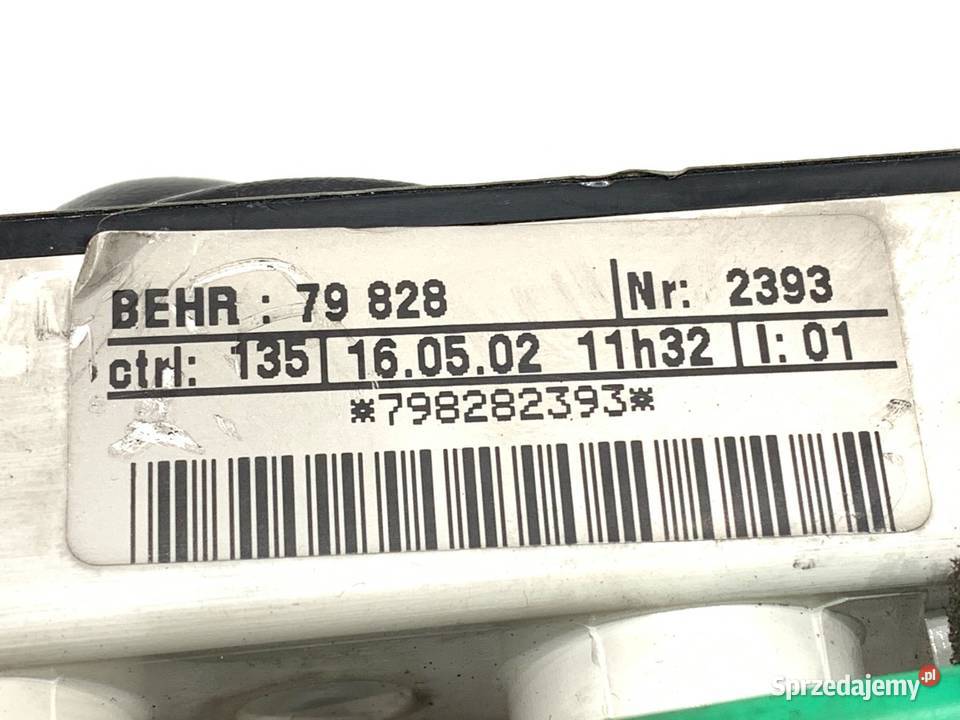 PANEL STEROWANIA NAWIEWU RENAULT KANGOO 79828 osobowe Panele sterowania, przełączniki podkarpackie sprzedam