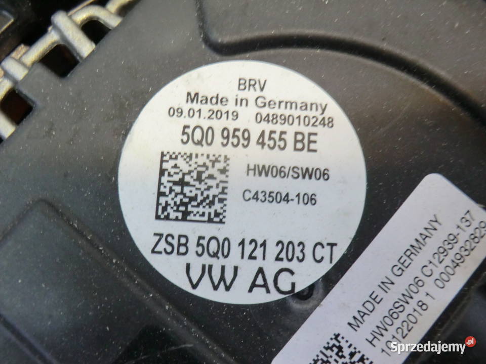 Skoda Seat Wentylator NOWY 5Q0959455BE Krzeszowice