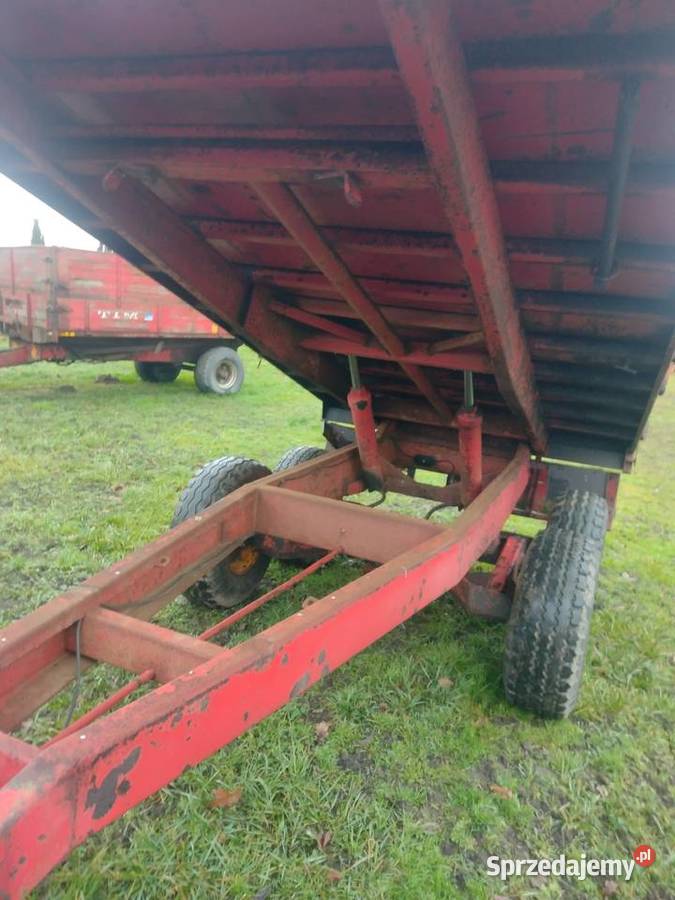 Przyczepa rolnicza Tim 6 5 tony wywrotka na tył sprzedam